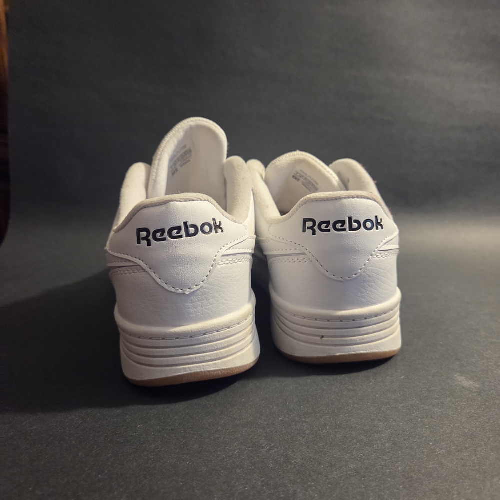 Reebok Club MEMT sneakers in a white colorway with a gum sole. - Picture 3 of 9